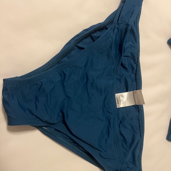 L*Space Blue Fringe Bikini Set - Picture 4 of 4